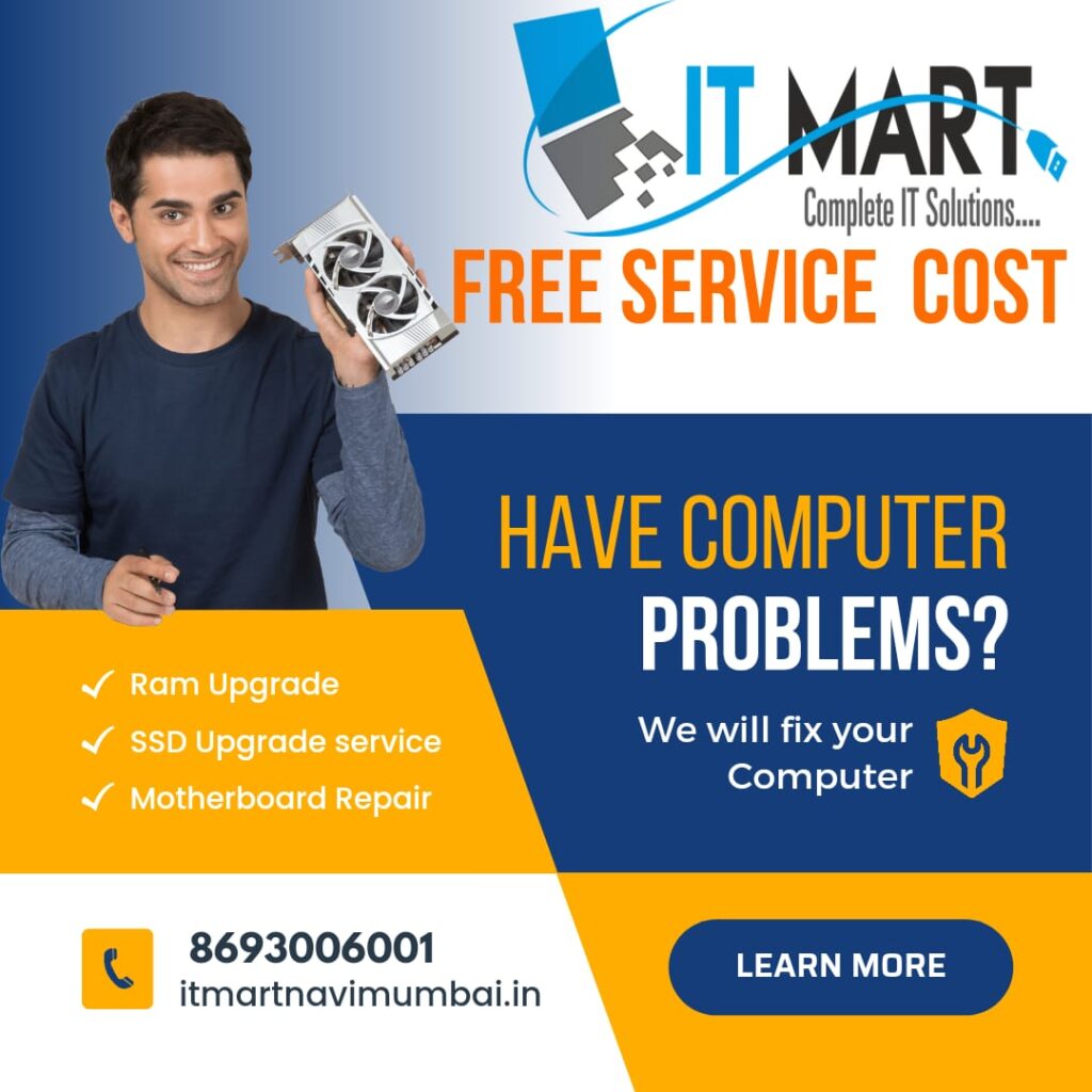 Top-Notch Laptop  Desktop Repair Services in Navi Mumbai by IT Mart